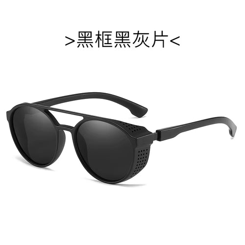 New Sunglasses Driving Glasses Polarized Sunglasses Men Women round Box Outdoor Fishing Riding Mirror Motorcycle Running Travel